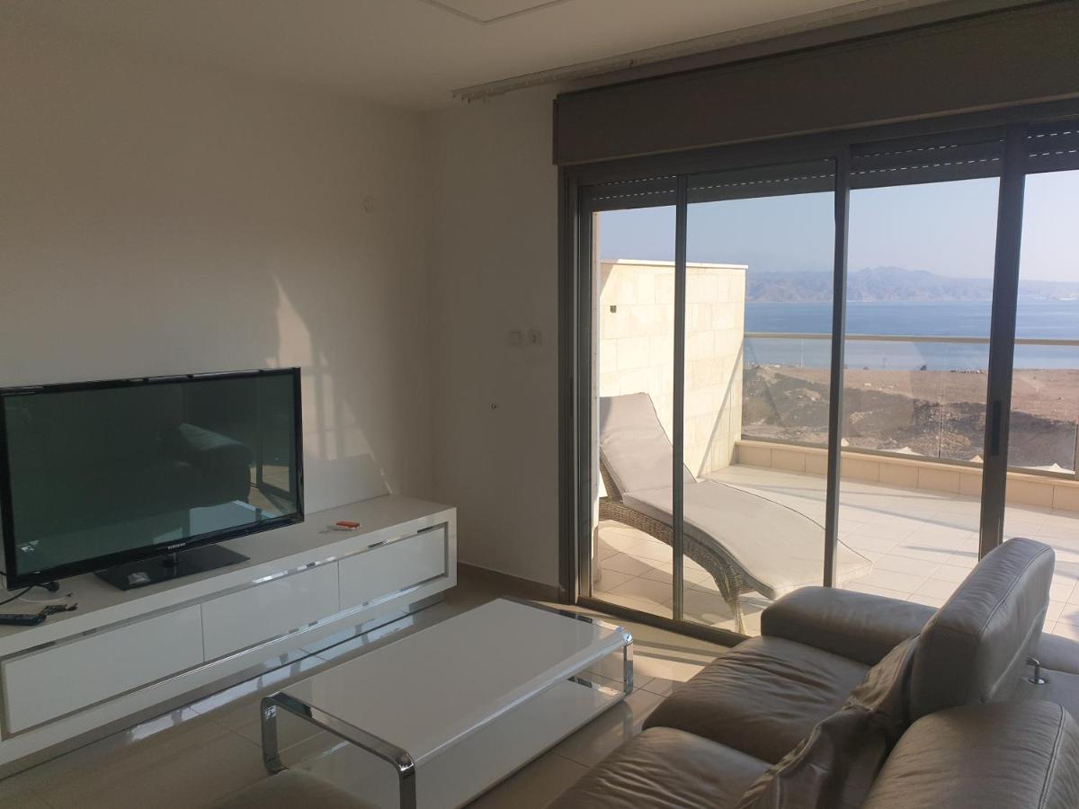 Luxury Exclusive Top Class Apartment On The Sea With Best Sea View And Jacuzzi רק למשפחות !!!! Eilat Dış mekan fotoğraf